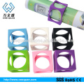 3D cube shape silcione elastic band